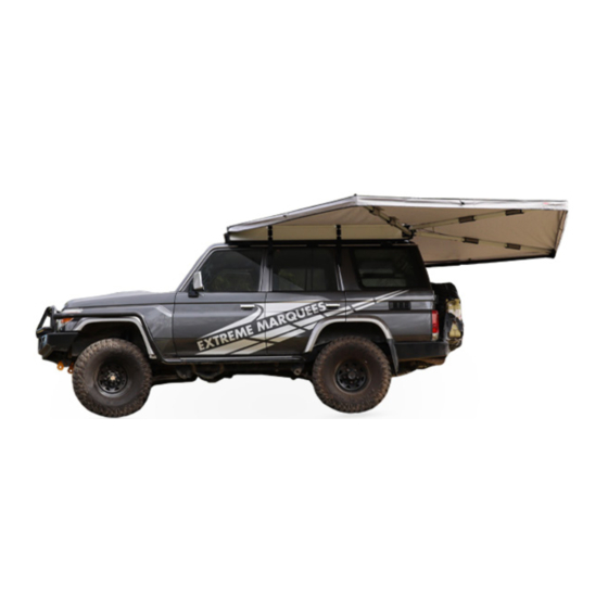 Extreme marquees DESERT SHADE 270 Instruction Manual