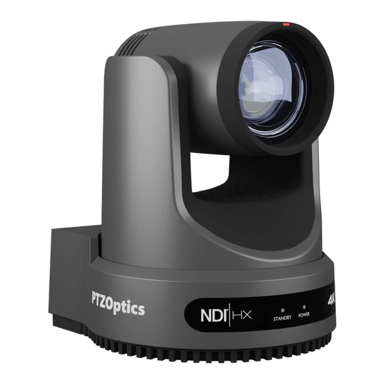 PTZ Optics Move PT12X-4K-GY User Manual