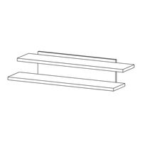 VOGL Wandbord 115 x 25 cm Assembly Instructions Manual