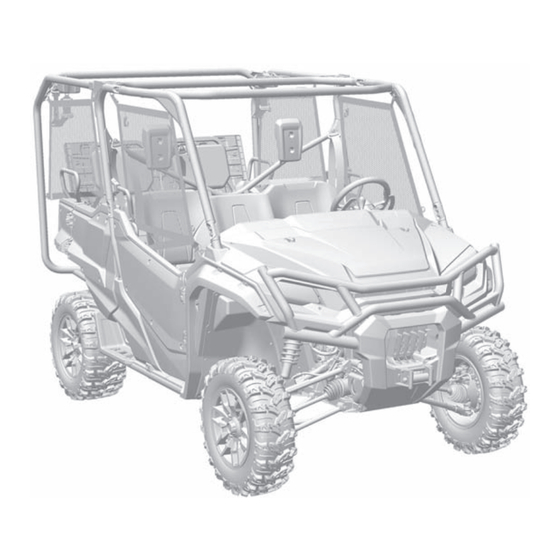 Honda Pioneer SXS1000 2024 Owner's Manual