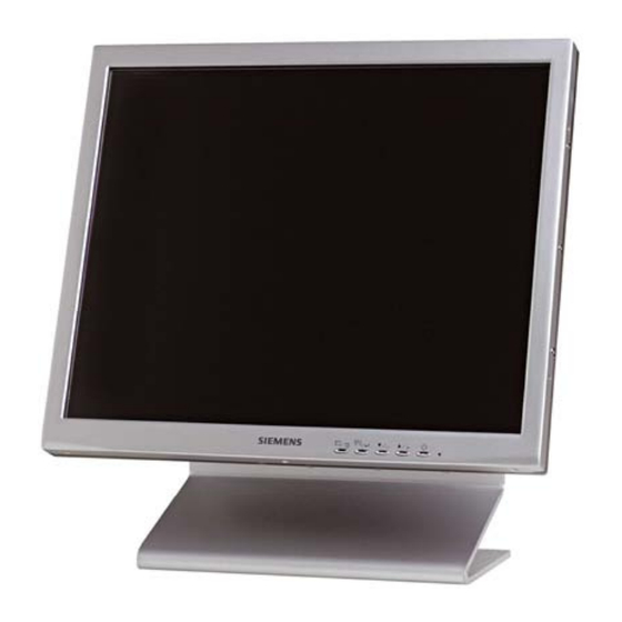 Siemens CMTC1515 User Manual