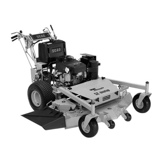 Scag Power Equipment SWZU36A-15KA Operator's Manual