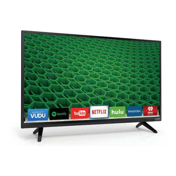 Vizio D32-D1 Quick Start Manual