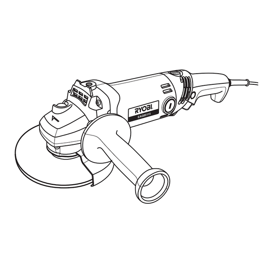 Ryobi EAG85115 Owner's Operating Manual