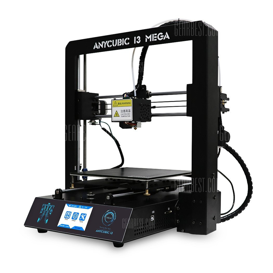 AnyCubic i3 MEGA User Manual