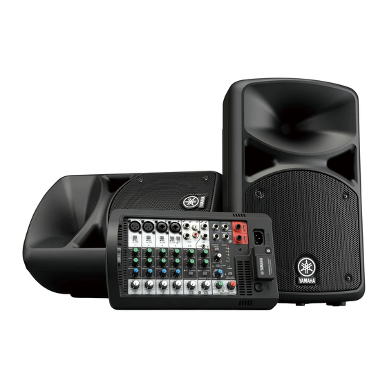 Yamaha STAGEPAS 400BT Owner's Manual