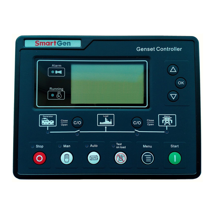 Smartgen HGM6110U Generator Controller Manuals