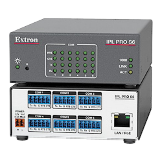 Extron electronics IPL Pro Series User Manual