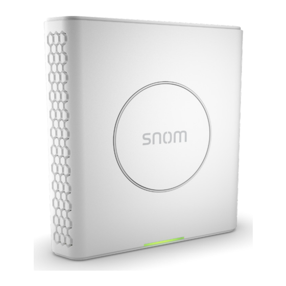 Snom M900 Admin And Installation Manual
