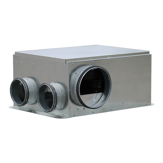 SystemAir Fantech CVS Series Installation And Operation Manual