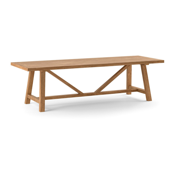 BROSA Shamal Coffee Table Assembly Manual