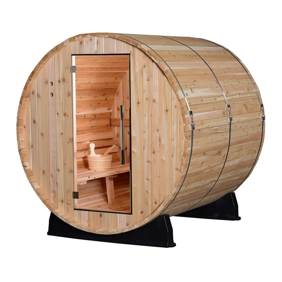 Almost Heaven Saunas Barrel Saunas Manuals