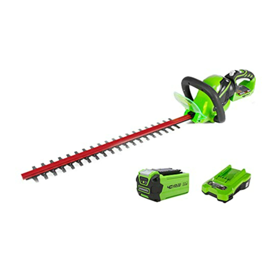 GreenWorks 22262 Owner's Manual