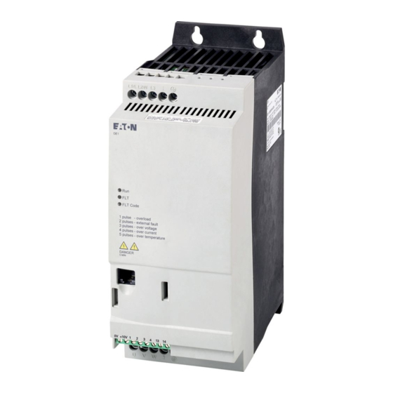 Eaton DE1-12 Series Instruction Leaflet