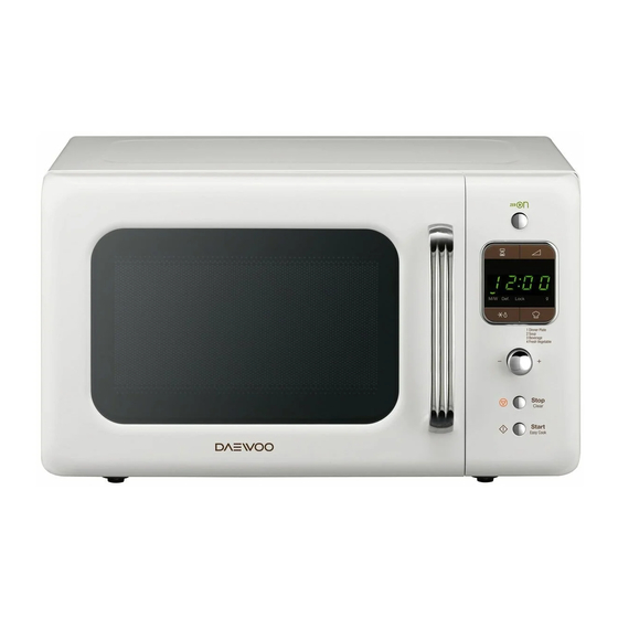 DAEWOO ELECTRONICS KOR-6LBRB Operating Instructions Manual