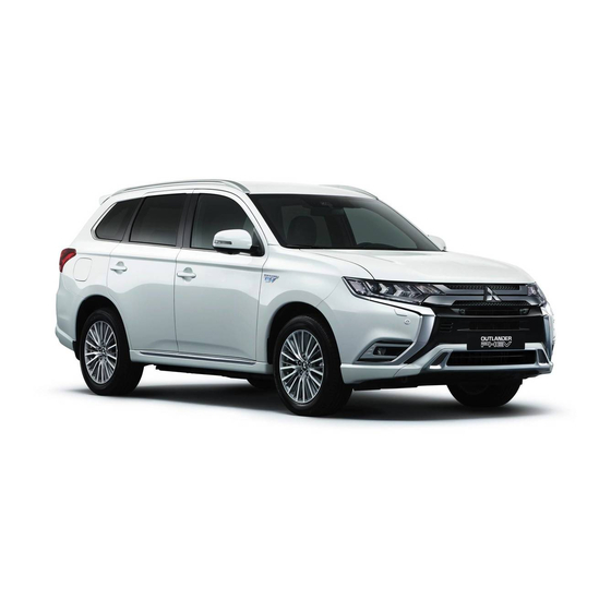 Mitsubishi MOTORS OUTLANDER PHEV 2019 Quick Manual