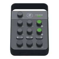 Mackie M-CASTER STUDIO Quick Start Manual