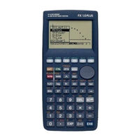 CASIO ALGEBRA FX 2.0 Plus User Manual