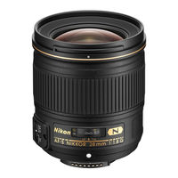 Nikon AF-S NIKKOR 28mm f/1.8G User Manual