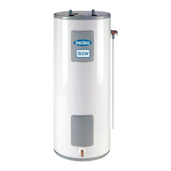GSW Electric Water Heate Installation And Operating Instructions Manual