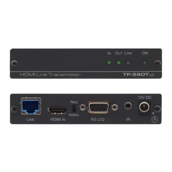 Kramer TP-580Txr User Manual