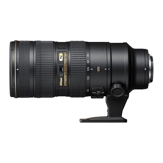 Nikon Nikkor User Manual