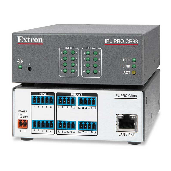 Extron electronics IPL Pro Series Setup Manual