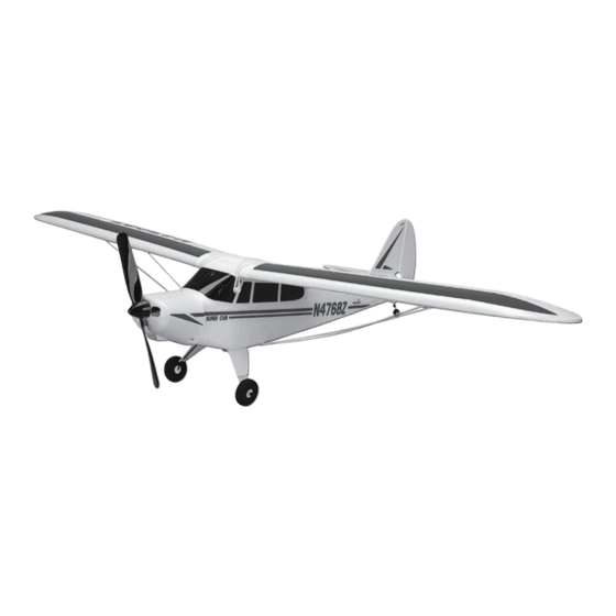 Horizon Hobby HBZ7380 Super Cub Aircraft Manuals