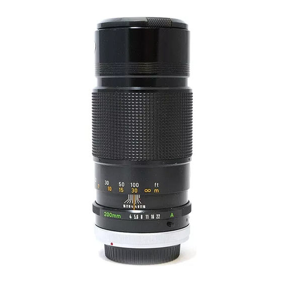 Nikon NIKKOR User Manual