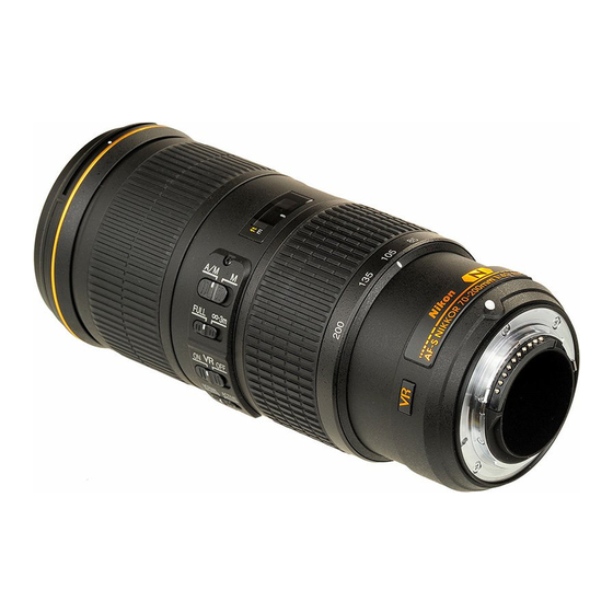 Nikon NIKKOR User Manual