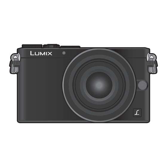 Panasonic Lumix DMC-GM1SK Manuals