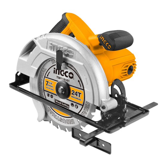 Ingco CS1858 User Manual
