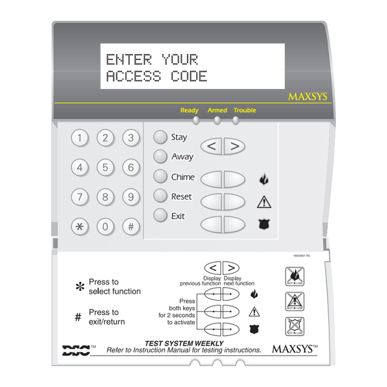 Maxsys LCD4501 Installation Instructions
