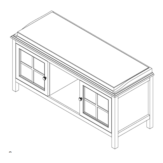 Target WINDHAM WNBENCHXBK Assembly Instructions Manual