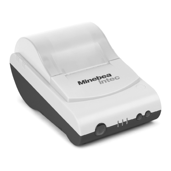Minebea Intec Puro Printer YP-DP1 Safety Instructions