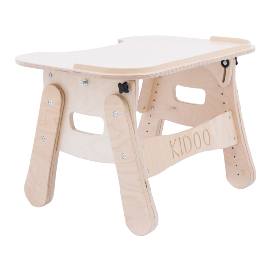 Akces-Med KIDOO TABLE Assembly Manual