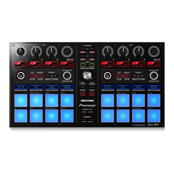 PIONEER DJ DDJ-SP1 Diagram