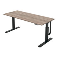 Teknion Complements hiSpace WJX Rectangular Height-Adjustable Worksurface Installation Manuals