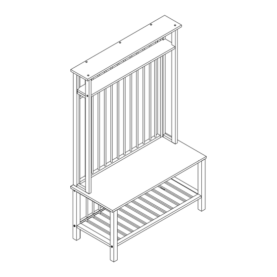 Wayfair Hall Tree Product Instructions