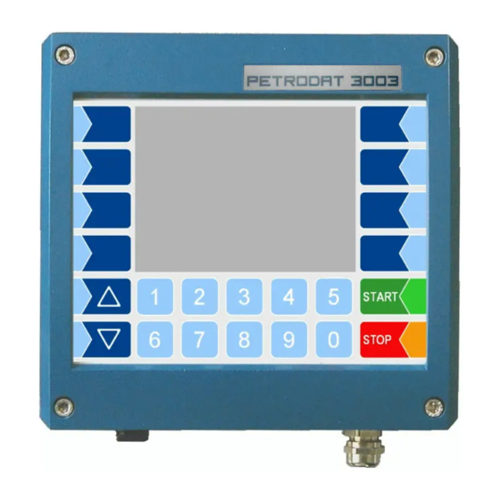 Bartec VOLUTANK Petro 3003 Quick Manual