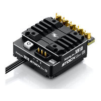 Hobbywing XERUN XR10 STOCK SPEC 1S User Manual