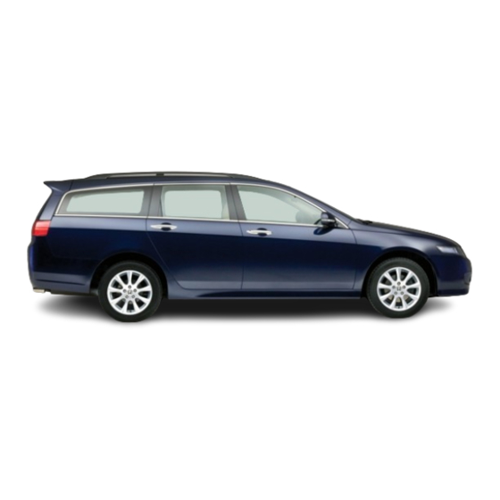 Honda tourer Owner's Manual