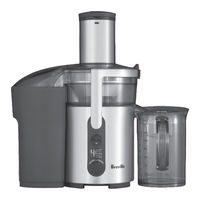 Breville Froojie Juice Fountain BJE520 Instruction Booklet