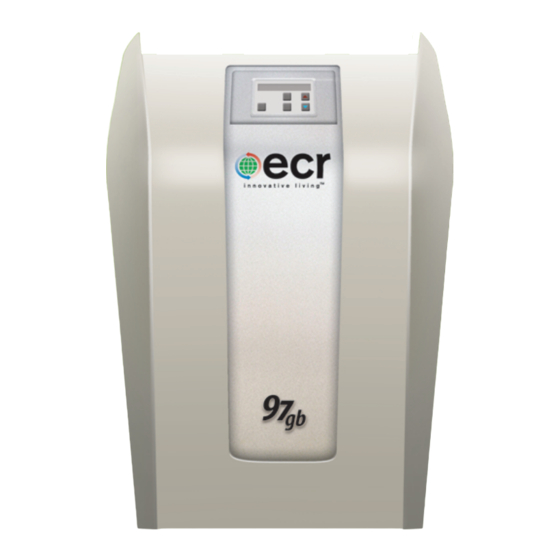 ECR 075 97gb Installation, Operation & Maintenance Manual