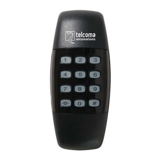 Telcoma Automations PASSOR Installation Instructions
