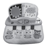 VTech 3-in-1 Tummy Time to Toddler Piano Instruction Manual