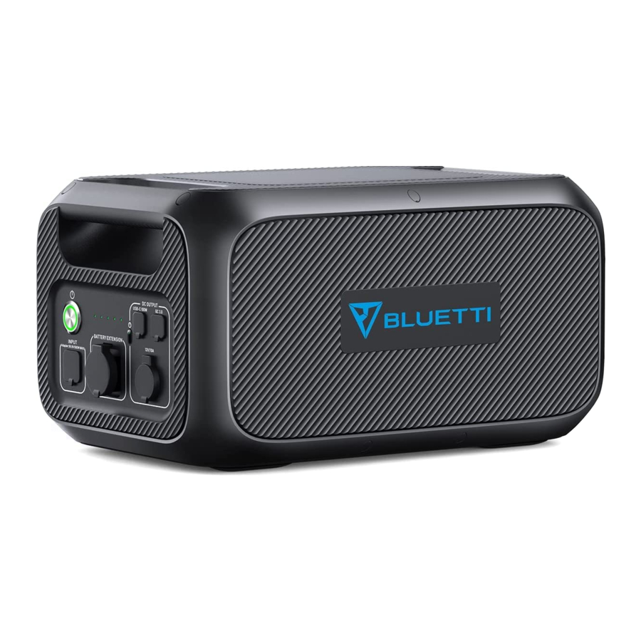 BLUETTI B230 - Portable Power Station Manual