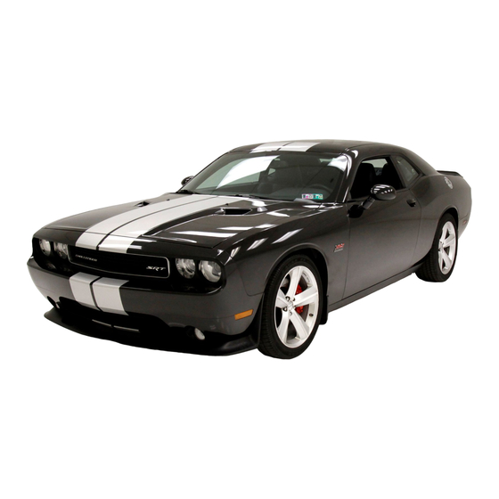 Dodge Challenger Owner's Manual