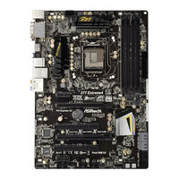 ASROCK Z77 Extreme4 Quick Installation Manual