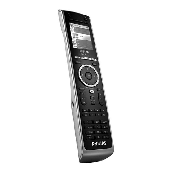 Philips TSU9200/79 Starter Manual